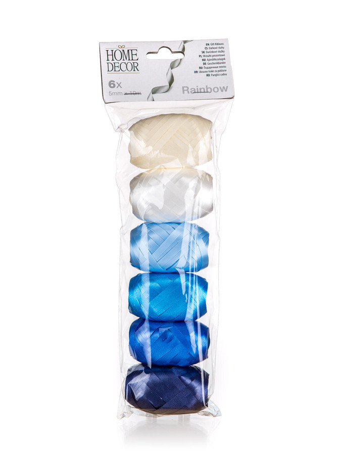 stuha RAINBOW 10m mix barev MO (6ks)