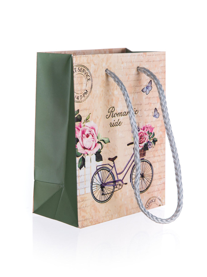 taška dárková 11x14x6cm (S) ROMANTIC RIDE