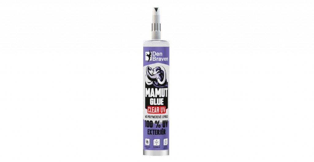 lepidlo MAMUT GLUE 290ml CLEAR UV TRA