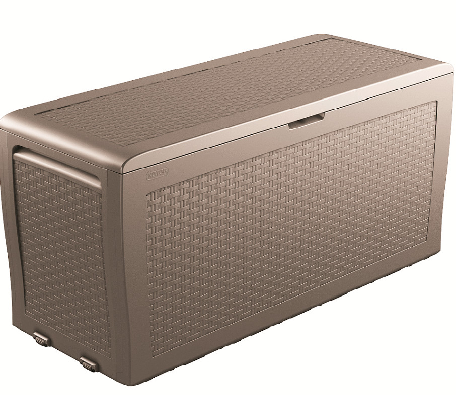 KETER Zahradní úložný box Samoa Rattan 270l – hnědá