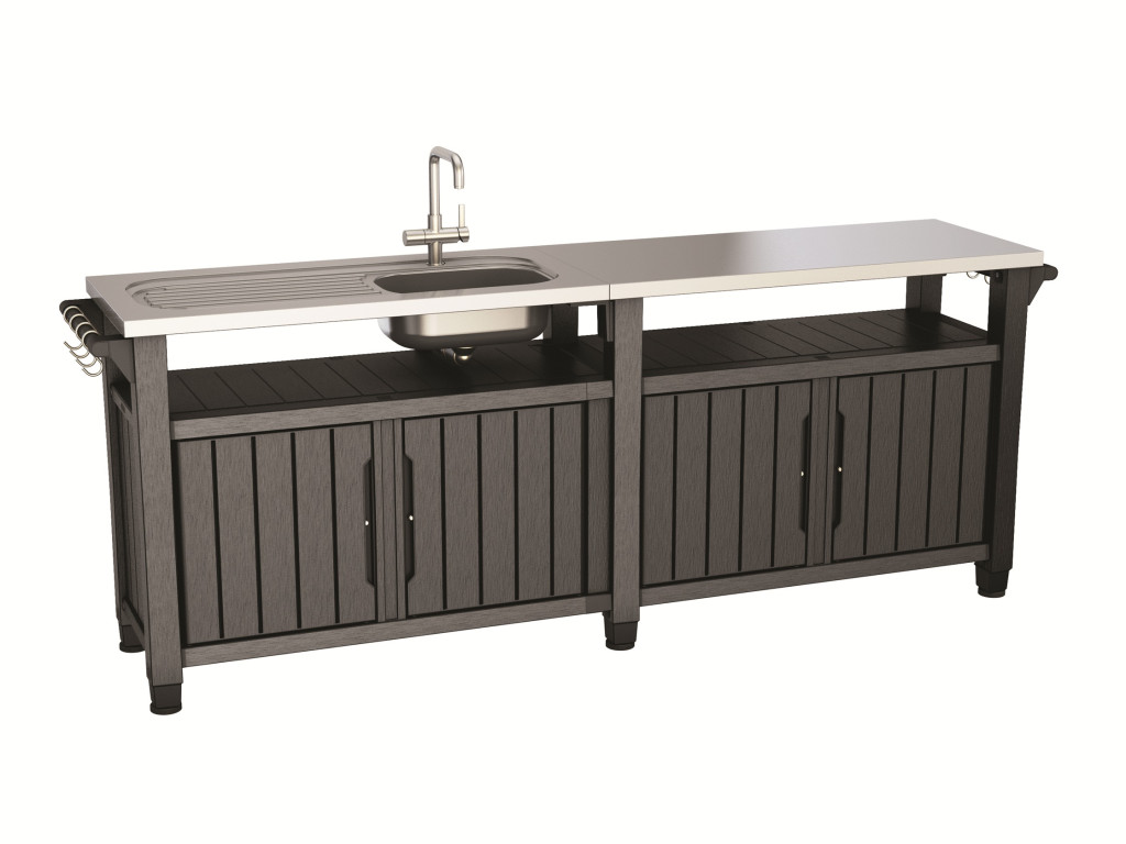 Keter grilovací stolek UNITY 415L Grafit