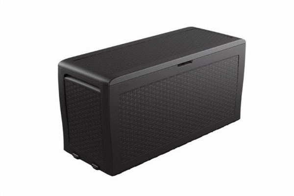 KETER Zahradní úložný box Samoa Rattan 270l – antracit
