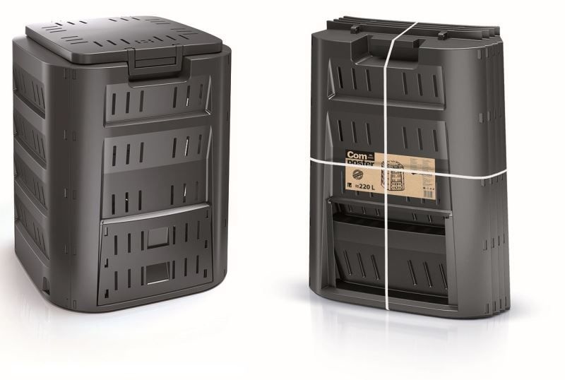 Prosperplast COMPOGREEN 320l černý