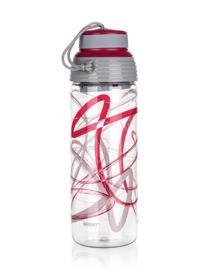 láhev na pití 550ml QUEST tritan BORDO