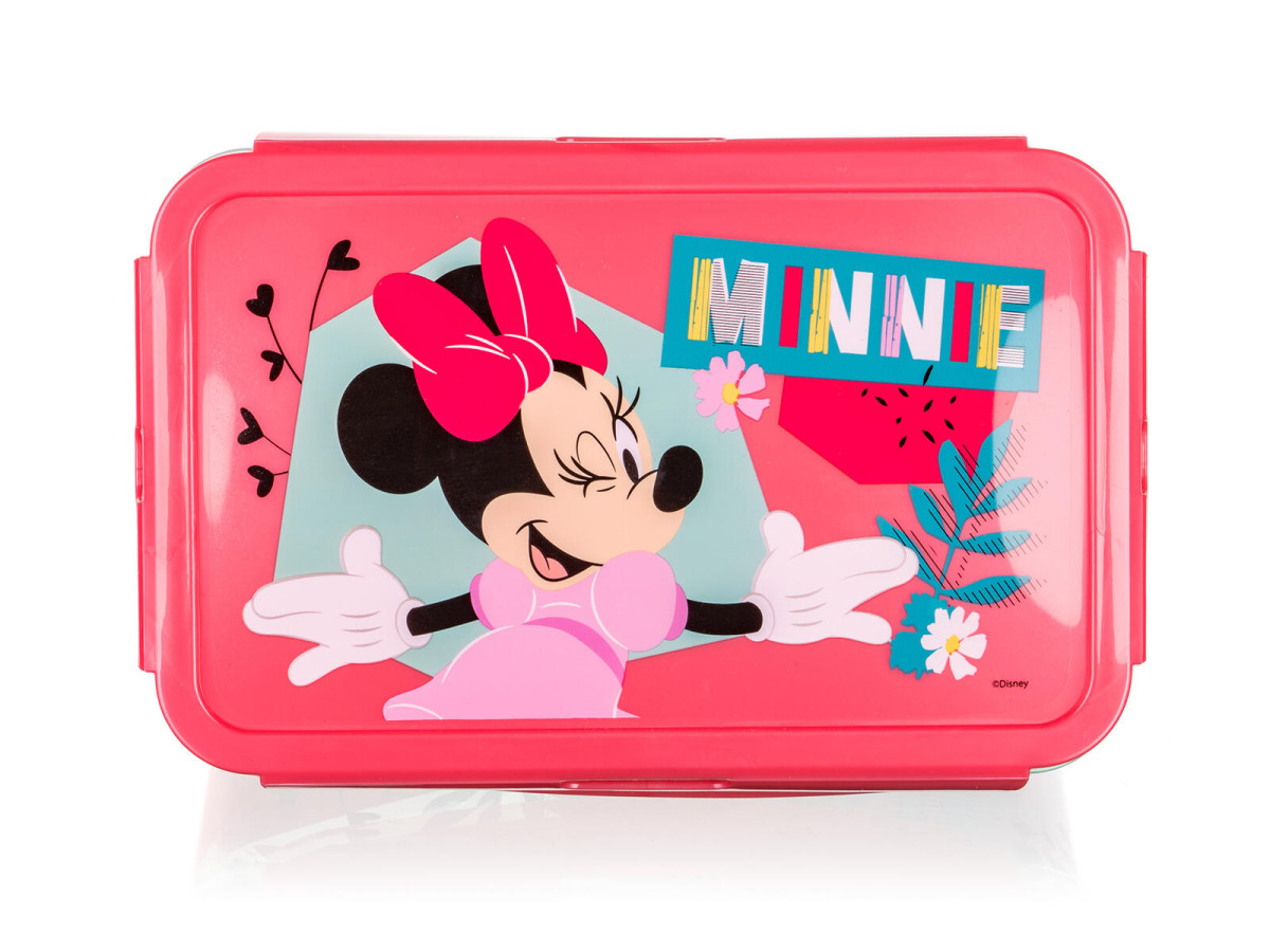 box svačinový 20x13x7cm MINNIE s klick uz. PH