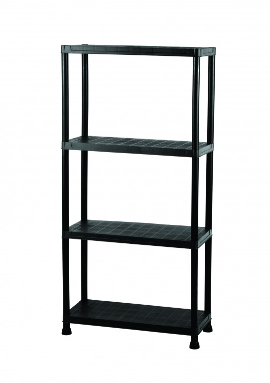Plastový regál UNIVERSO 80cm, 4 police