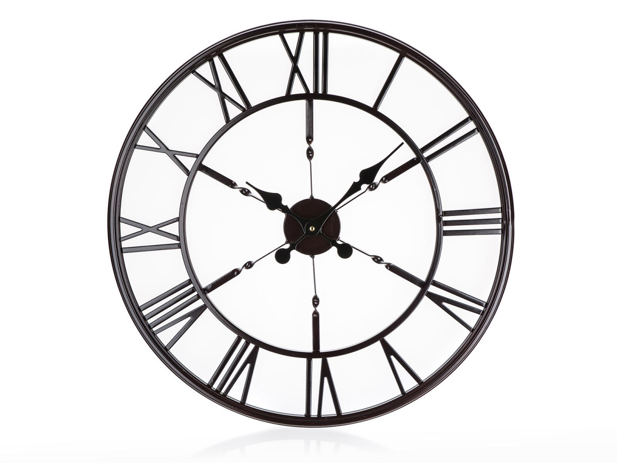 hodiny nástěnné pr.60cm ANTIC BLACK