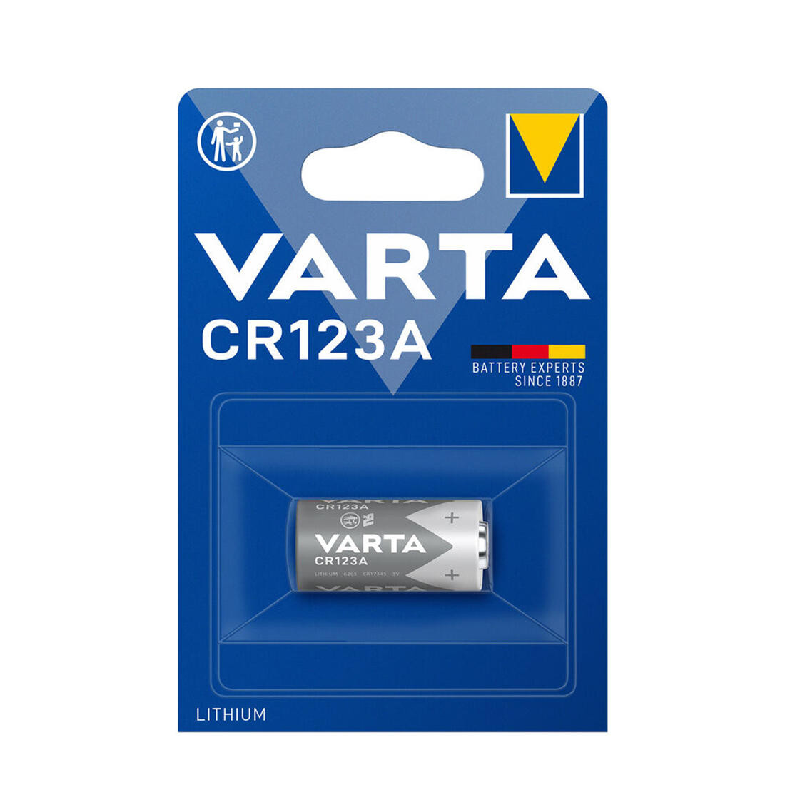 baterie CR123A lithiová VARTA