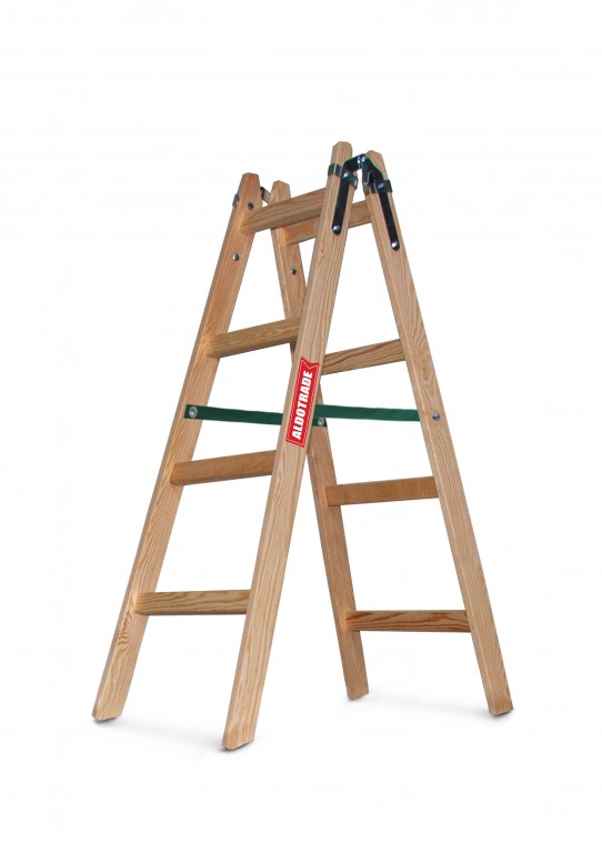 ALDOTRADE Dřevěný žebřík - štafle 2x4